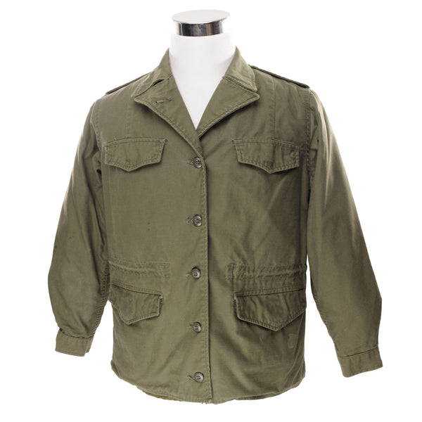 Vintage Us Army Woman Field Jacket 1976 Size 16R  DSA100-76-C-1164