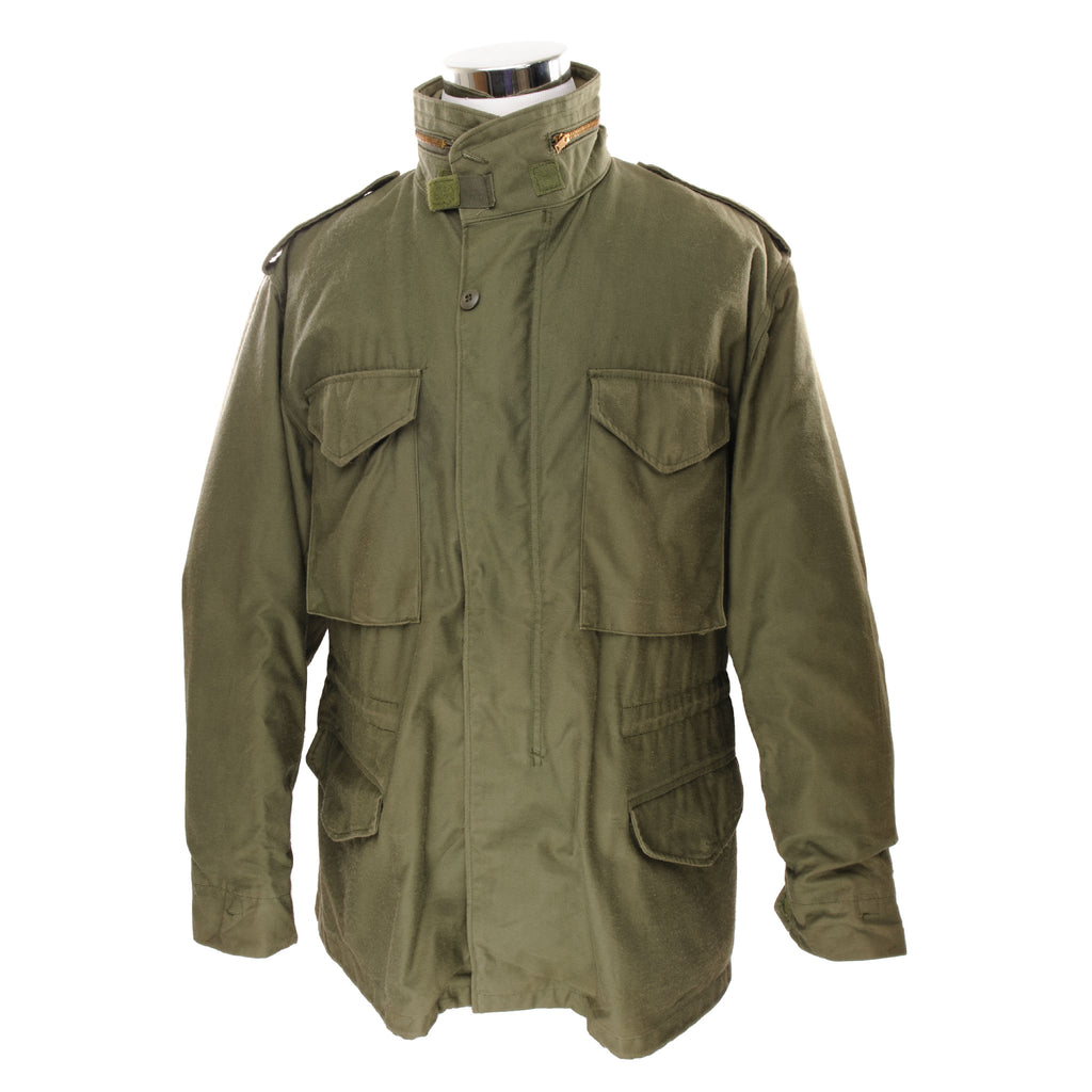 Vintage Us Army M-1965 M65 Field Jacket Size Large Regular Stock No. 8415-00-782-2942