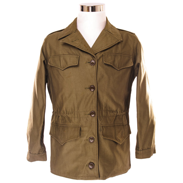 Vintage US Army Women Field Jacket M-1943 Size 10R.  Stock No. 55-J-193-35