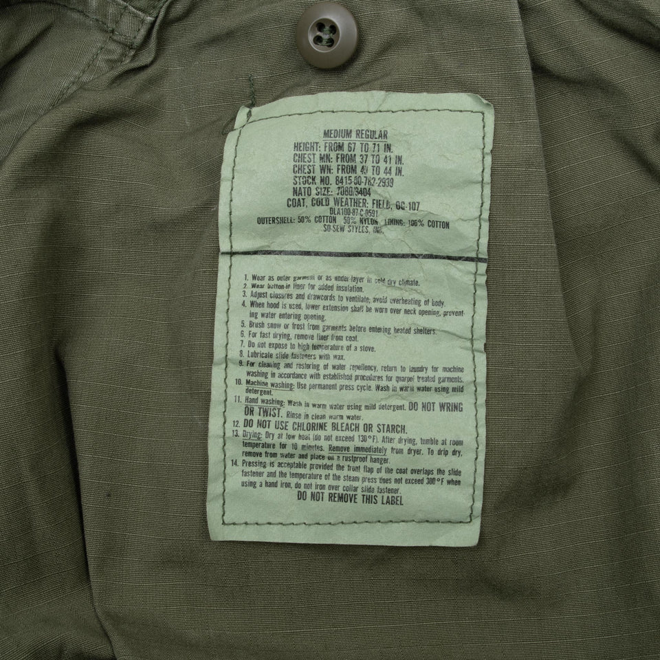 How to Date U.S. Military Jackets and Pants Using DA, DSA, DLA, and SPO Numbers
