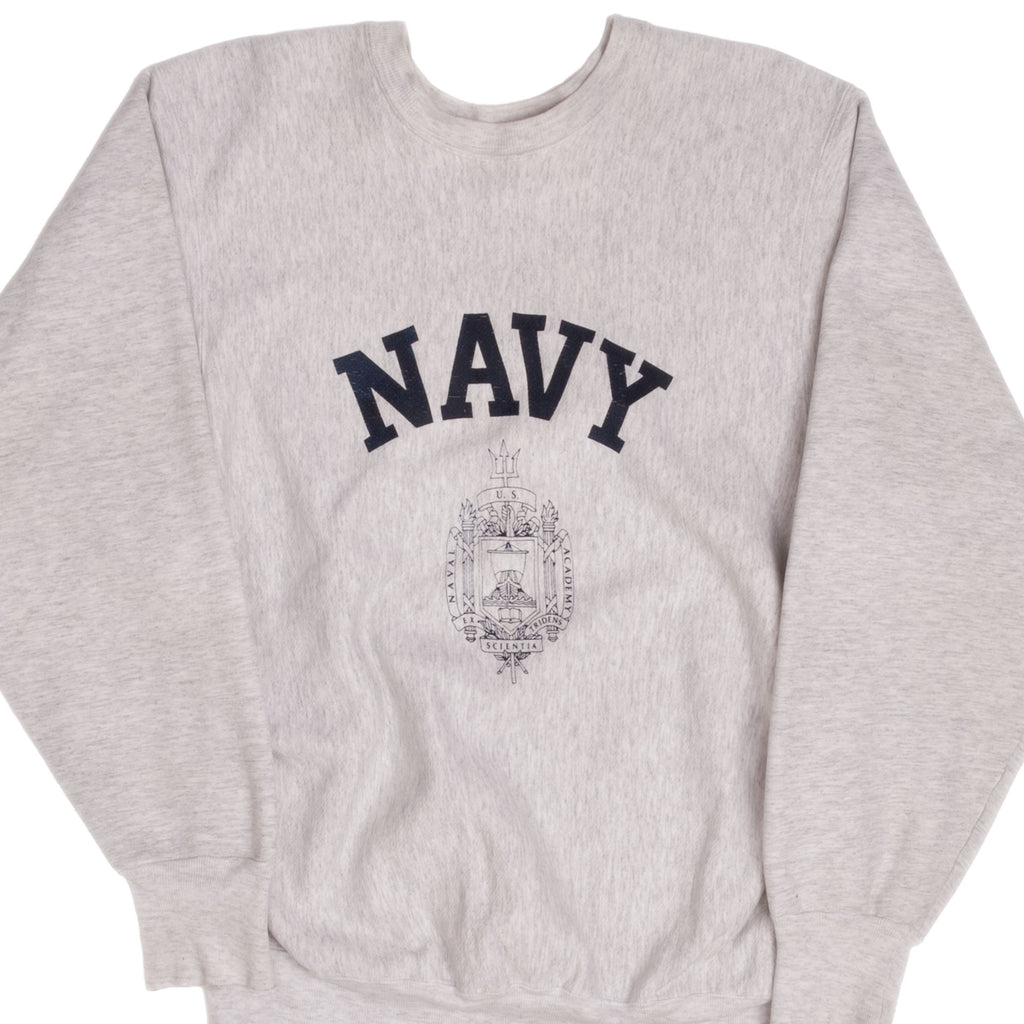 Vintage Us Navy Us Naval Academy Sweatshirt Size XL Made In USA.