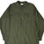 Front view of US Army OG-107 utility sateen shirt with button closure and two flap chest pockets