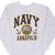 Vintage Usn Us Navy Annapolis Discus Athletic Sweatshirt 1990S Size Medium Made Usa