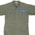 VINTAGE USAF AIR FORCE 1970 VIETNAM WAR UTILITY SATEEN SHIRT PATCH SZ 15 1/2X 33