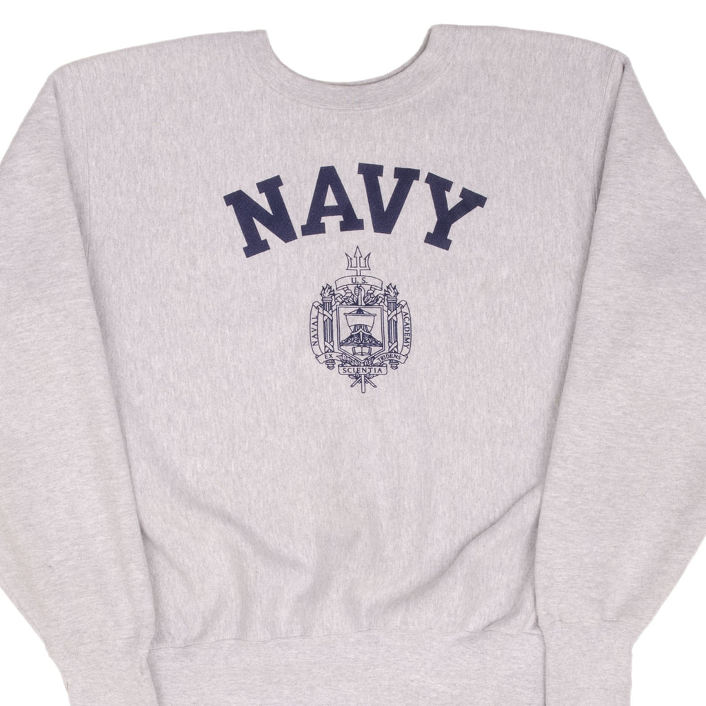 Vintage Us Navy The Cotton Exchange Sweatshirt Size Medium Made In USA