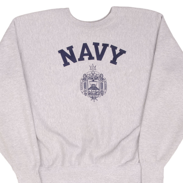 Vintage Us Navy The Cotton Exchange Sweatshirt Size Medium Made In USA