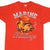 Vintage USMC United States Marines Corporation Bulldogs Tee Shirt 1989 Size Medium Made In USA With Single Stitch Sleeves