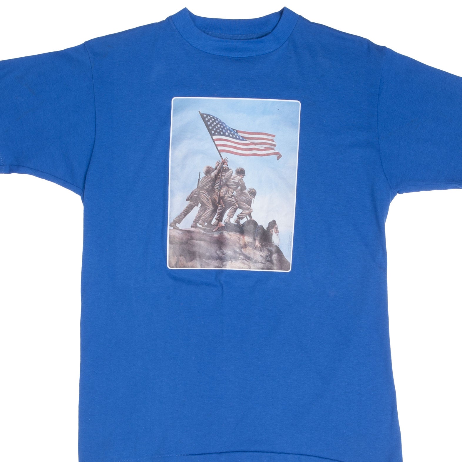 VINTAGE US ARMY AMERICAN FLAG 1990S TEE SHIRT SIZE MEDIUM – Rare