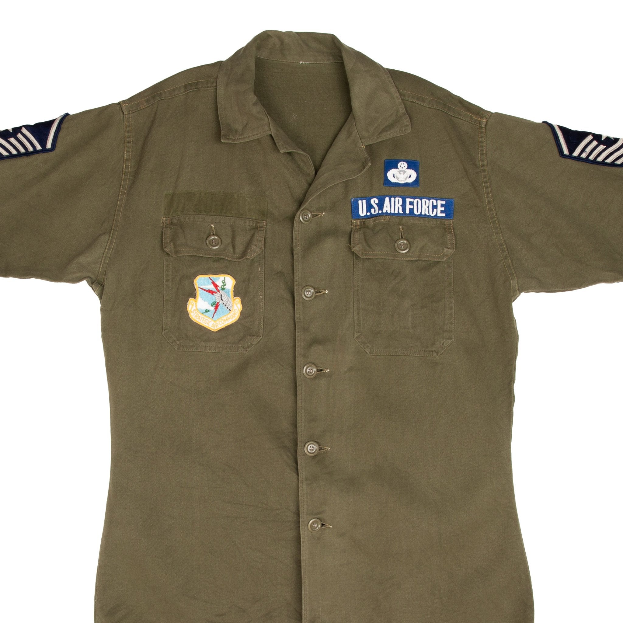 air force short sleeve dress shirt WOVEN SHORT SLEEVE SHIRT