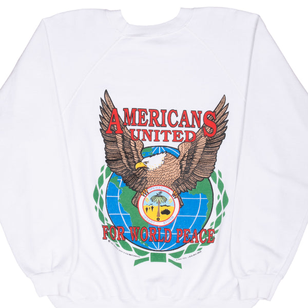 Vintage Us Army Desert Storm Operation Sweatshirt 1991 Size Large Made In Usa