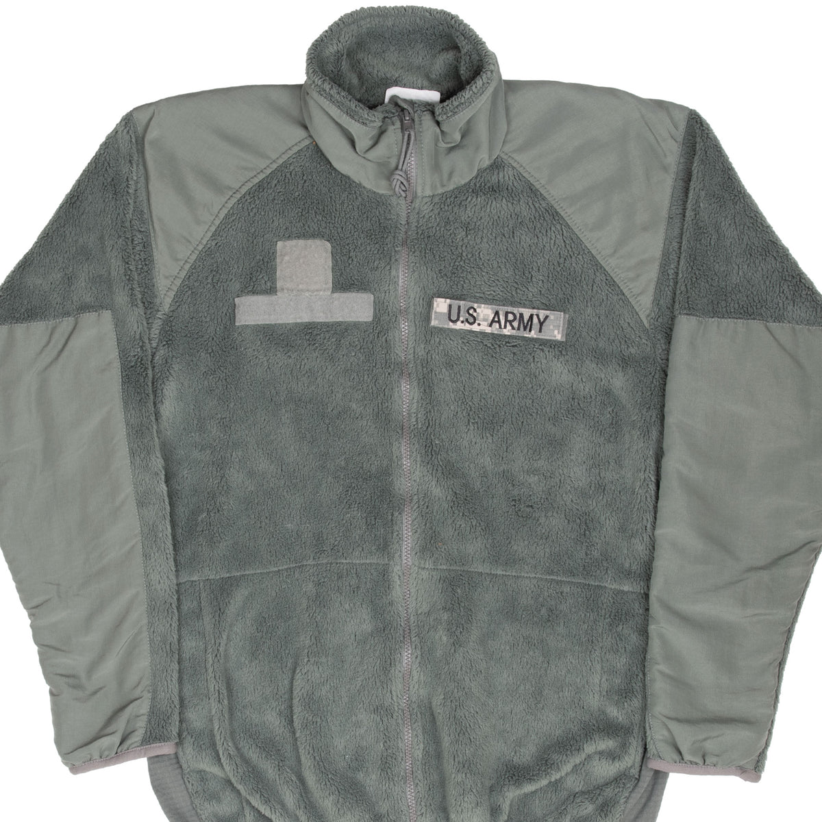 VINTAGE US ARMY COLD WEATHER FLEECE JACKET 2010 GEN 3 SIZE MEDIUM