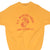 Vintage USMC US Marine Corps Short Sleeve Yellow Sweatshirt 1990S Size Large