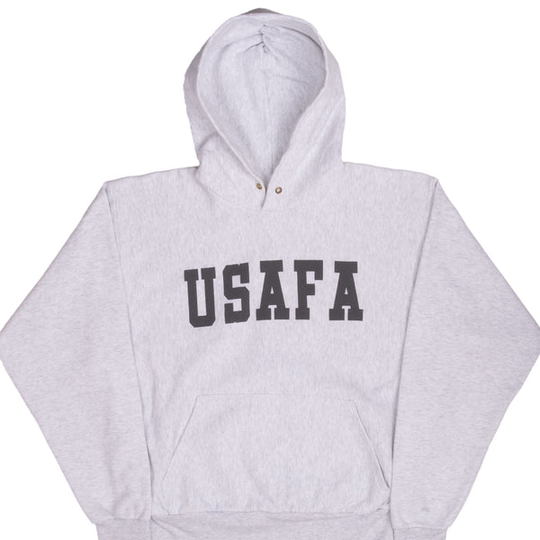 Vintage Usafa Air Force Academy Reflective Sweatshirt Hoodie Size XL 1990S