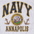 Vintage Usn Us Navy Annapolis Discus Athletic Sweatshirt 1990S Size Medium Made Usa