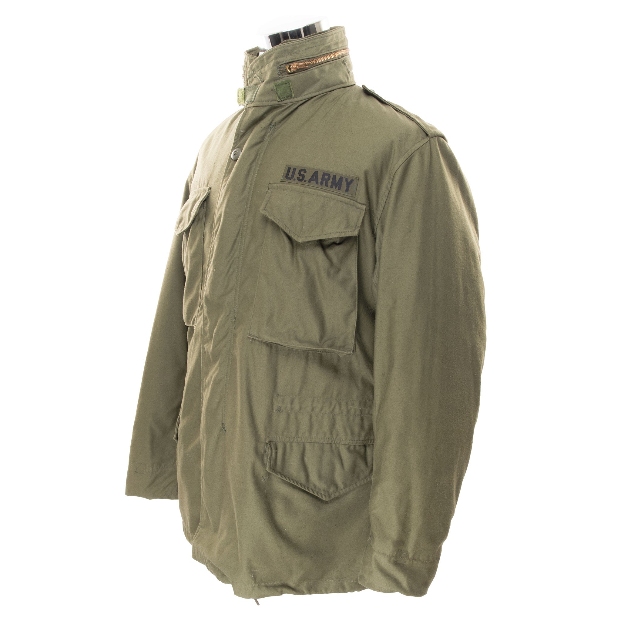 VINTAGE US ARMY M-1965 M65 FIELD JACKET PATCH 1972 VIETNAM WAR