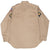 VINTAGE US ARMY OFFICER KHAKI SHIRT PATCHED WW2 SIZE 15 1/2 X 33