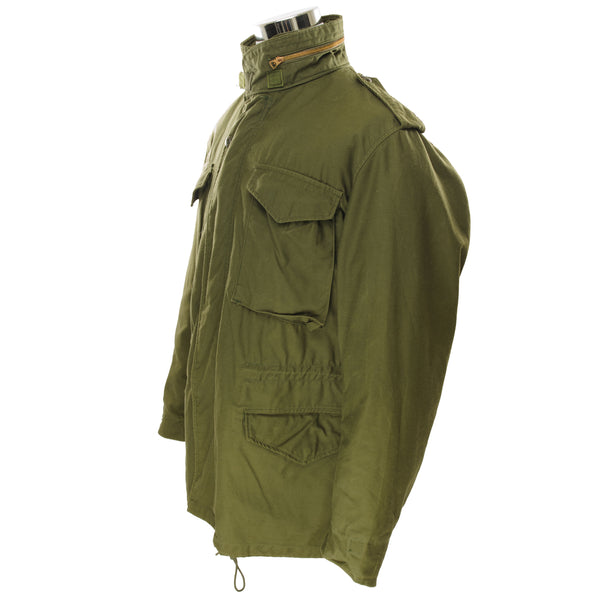 Vintage US Army M-1965 M65 OD Field Jacket 1987 Size Small Regular Deadstock  Stock No.: 8415-782-2940  DSA100-73-C-0856