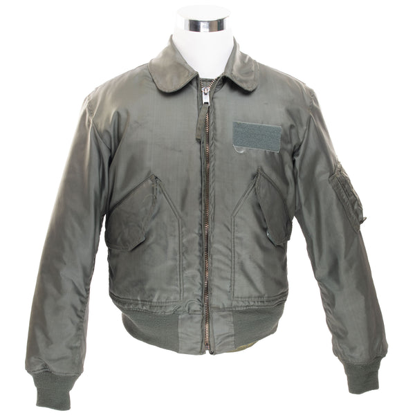 Vintage Usaf Us Air Force Cwu 45/P Flyers Jacket 1975 Vietnam War Size Medium