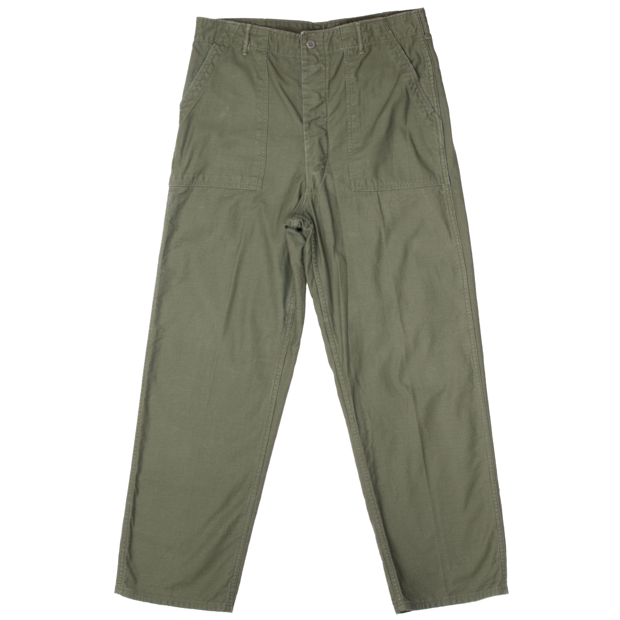 パンツ '66 US Army / OG-107 Utility Pants W36 VINTAGE US ARMY UTILITY TROUSERS PANTS OG-107 SATEEN 1966 VIETNAM