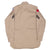 Vintage Us Army Patched Khaki Shirt Ww2 Size Medium