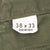 VINTAGE US ARMY UTILITY TROUSERS PANTS OG-107 SATEEN 1966 VIETNAM WAR SIZE 35X30