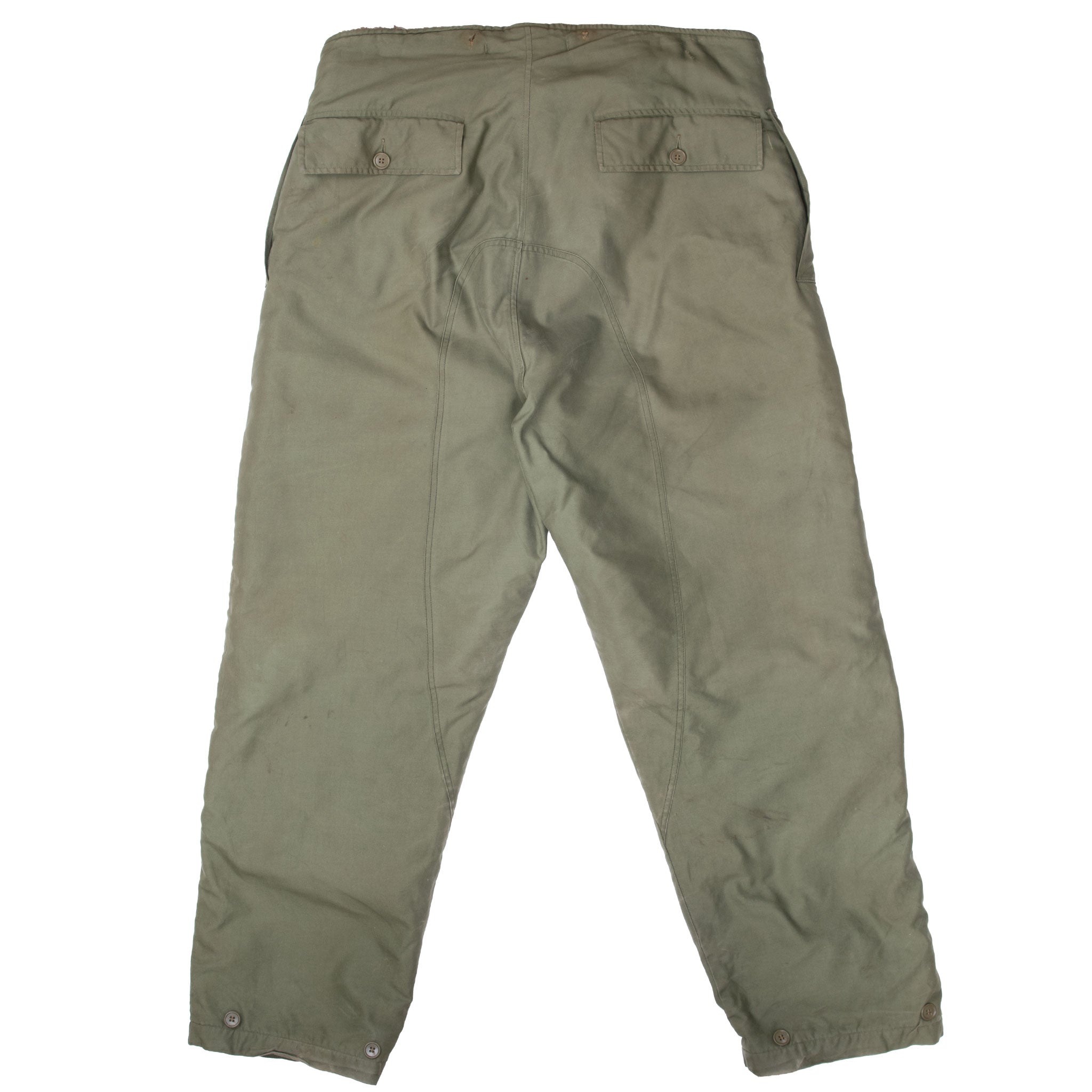 WW2 USAAF フライトパンツ 電熱スーツ系 Fタイプ ヴィンテージ VINTAGE USAAF FUR LINED FLYING TROUSERS TYPE A-10 A10 WW2 ERA SIZE