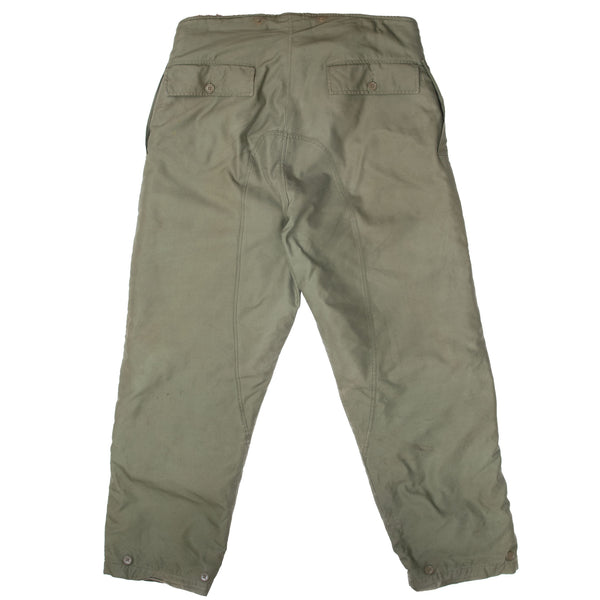 Vintage US Army Fur Lined Air Forces Flying Trousers Type A-9 World War 2 Era Size 42

