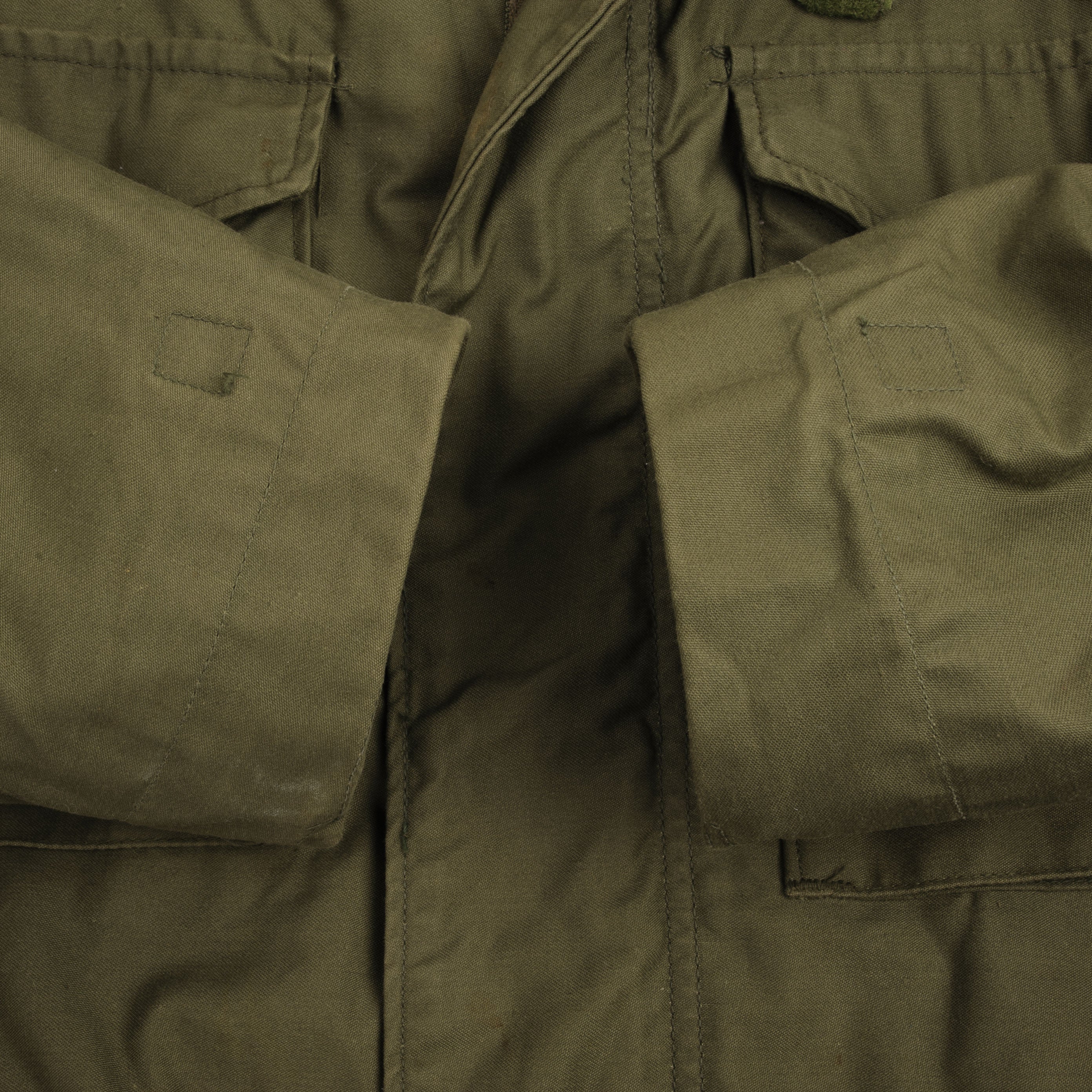VINTAGE USMC M65 FIELD JACKET STENCIL 1BN 2MAR 1974 VIETNAM