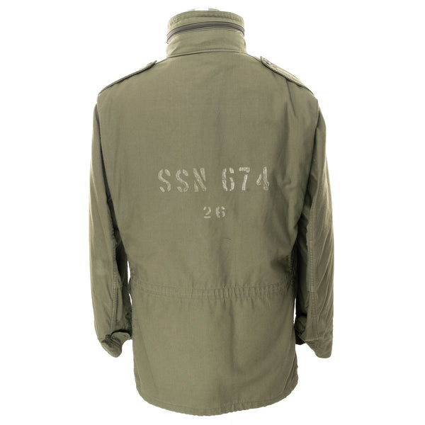 Vintage Us Navy USN M-1965 M65 Field Jacket With Liner 1991 Size Large Regular

DLA100-91-C-0450