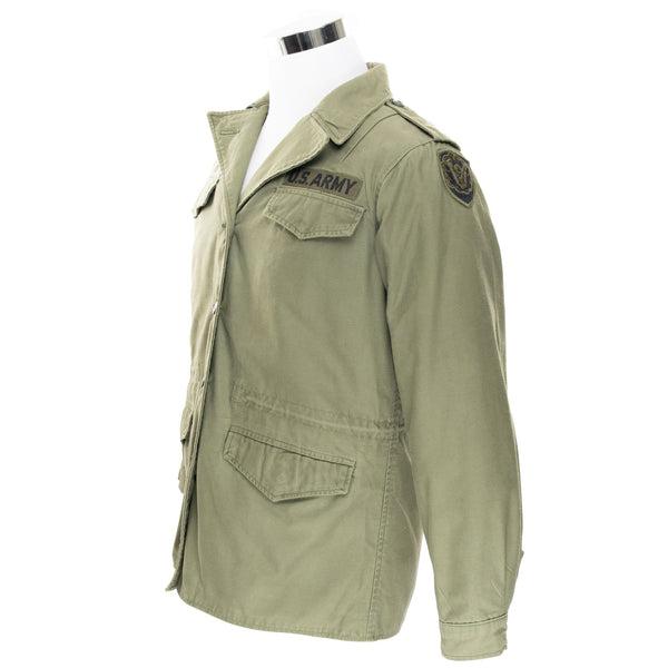 Vintage Us Army Patch Women Field Jacket 1976 Size 14L

DSA100-76-C-1154

Patches: Lane, Us Army, 59th Ordnance Brigade