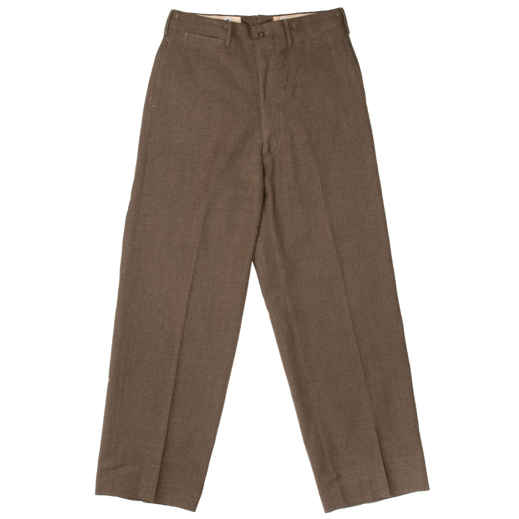 VINTAGE US ARMY M52 FIELD WOOL TROUSERS PANTS 1952 KOREAN WAR SIZE