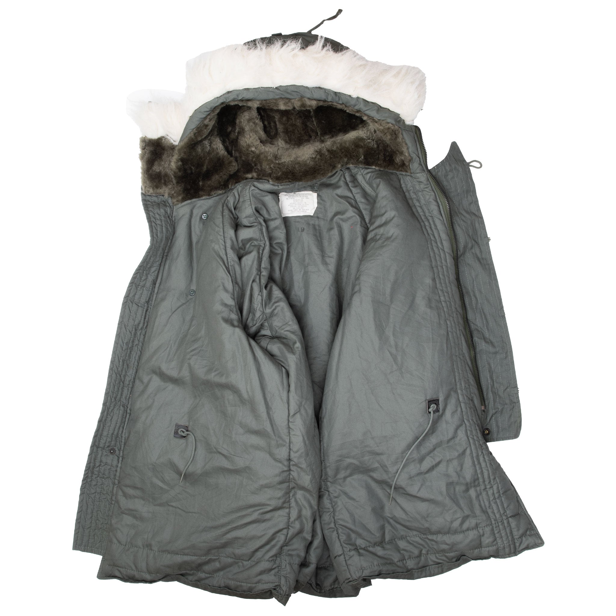 VINTAGE USAF N-3B N3B FLIGHT PARKA 1983 SIZE LARGE NOS DEADSTOCK