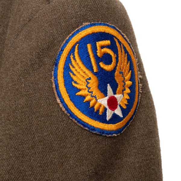 Vintage Us Army Air Force 1944 Ww2 Officer Dress Ike Wool Jacket Patches Size 36R

Patches: Staff Sergeant, 15Th Air Force