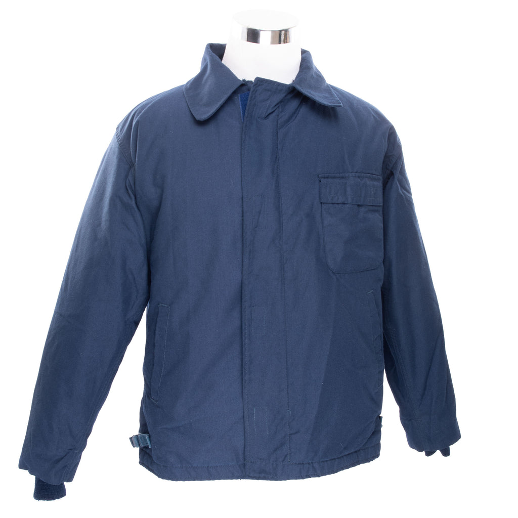 VINTAGE USN US NAVY UTILITY DECK JACKET 1996 SIZE LARGE