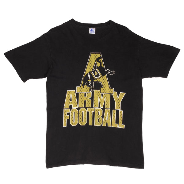 Vintage Us Army Football Tee Shirt 1990S Size Medium Made In Usa With Single Stitch Sleeves