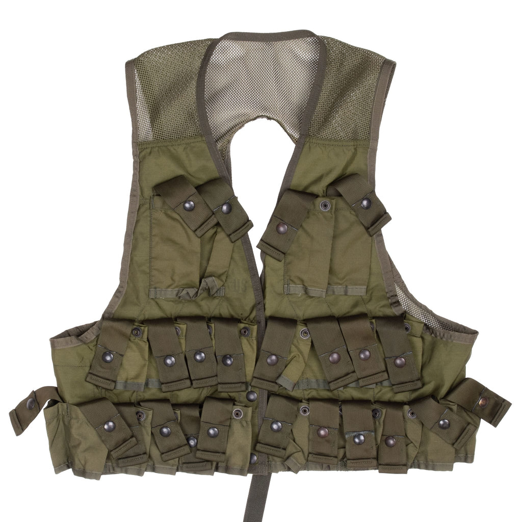 Vintage Us Army Grenade Carrying Vest Jacket 1974 Vietnam War Size Large