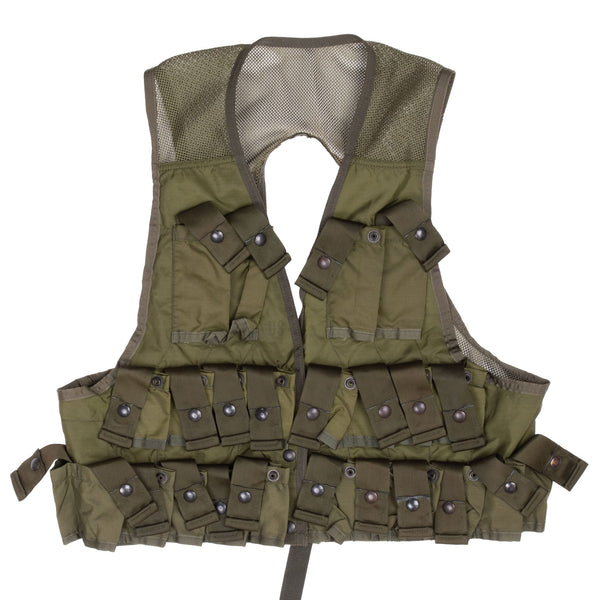 Vintage Us Army Grenade Carrying Vest Jacket 1974 Vietnam War Size Large