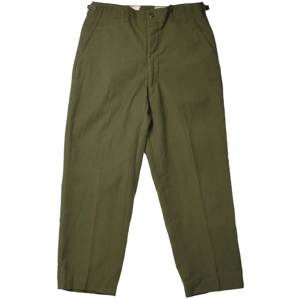 VINTAGE US ARMY M51 FIELD WOOL TROUSERS PANTS 1950S KOREAN WAR SIZE MEDIUM REGULAR