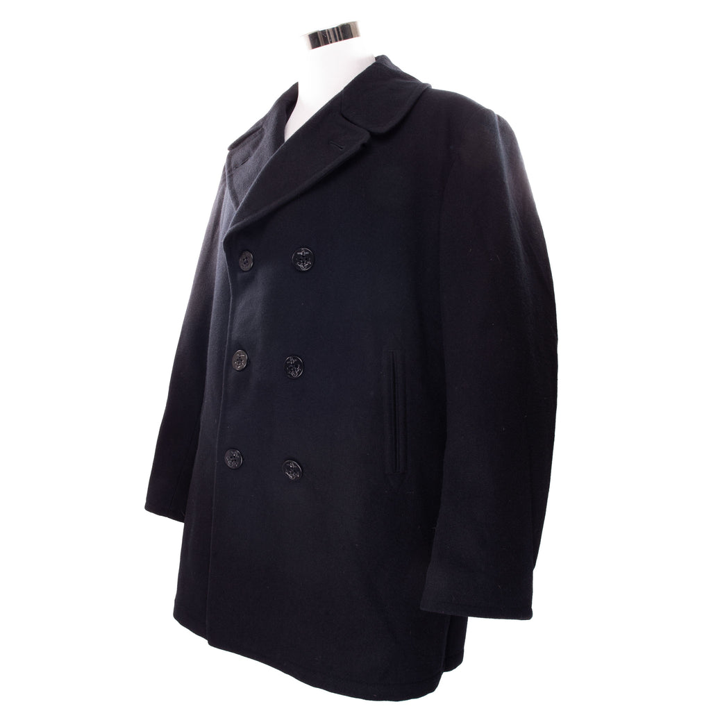 VINTAGE US NAVY USN 2002 DSCP PEACOAT SIZE 48L Rare Gear USA