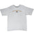 Full front of grey US Naval Academy Annapolis short-sleeve tee with chest print