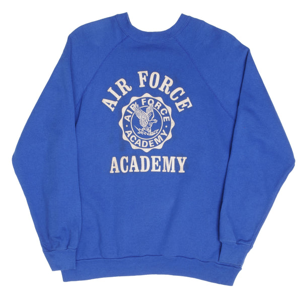 Vintage United States Air Force Academy Sweatshirt 1980S Size XL Made In USA.