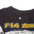 VINTAGE US NAVY TOP GUN F14 TOMCAT 1987 TEE SHIRT XL MADE IN USA