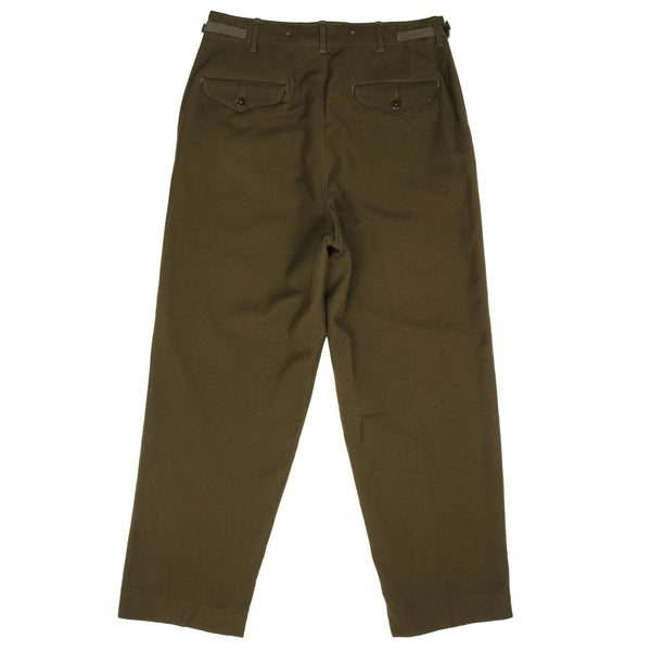 Vintage Us Army M51 Field Wool Trousers Pants 1953 Korean War Size Medium Regular 19 MAY 1953 TAP-1763-01-1821-C-53