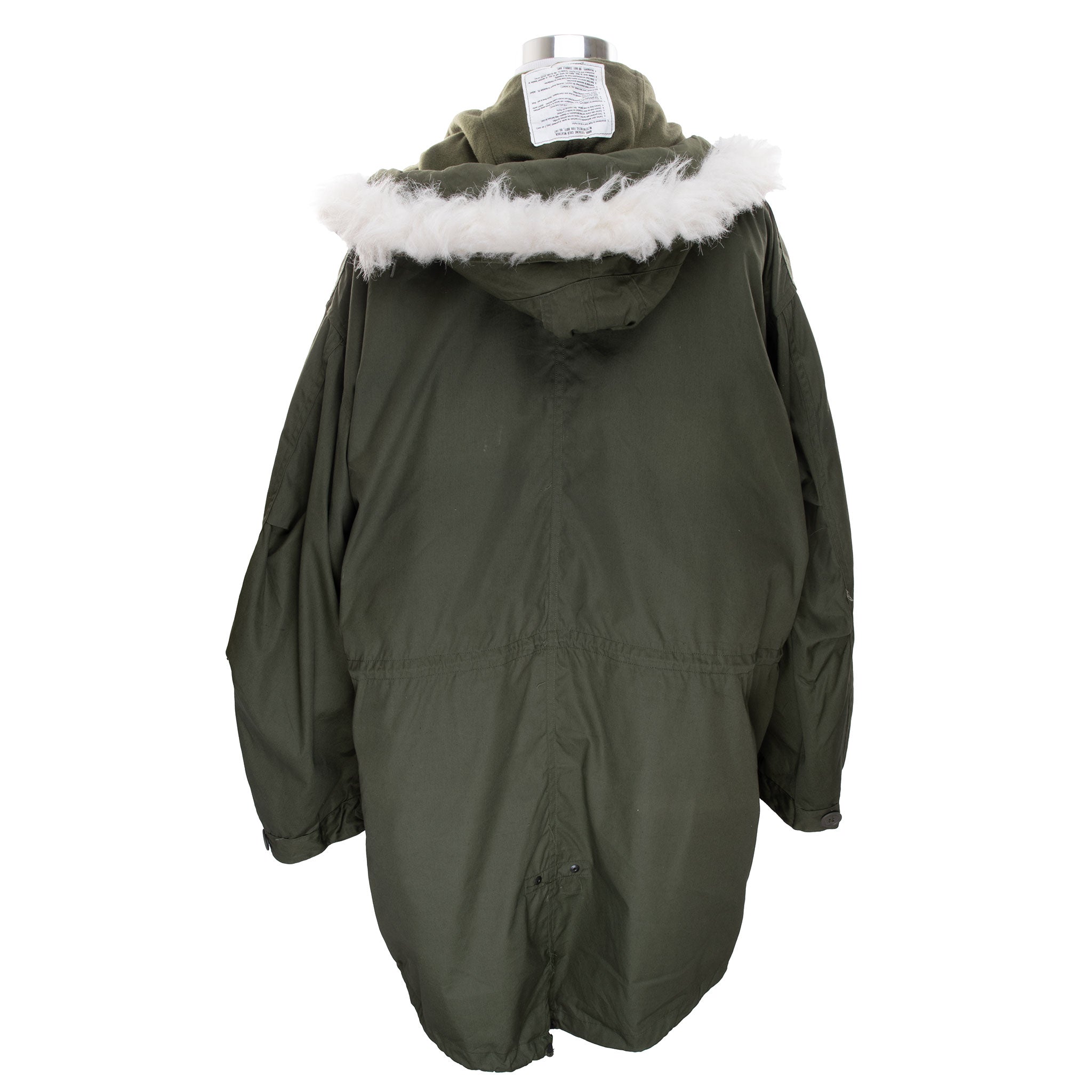 VINTAGE US ARMY M65 FISHTAIL COMPLETE PARKA 1980 SIZE XL NOS