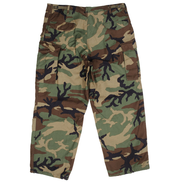Vintage Us Army M65 Woodland Camo Trousers Pants 1985 Large Regular Deadstock  DLA100-84-C-0518