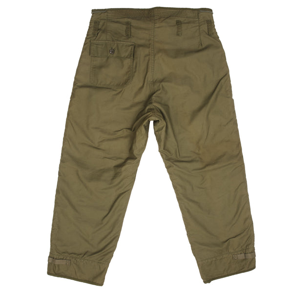 Vintage Usn Us Navy Cold Weather Permeable Deck Trousers Pants 1977 Size Large  DSA100-77-C-1114