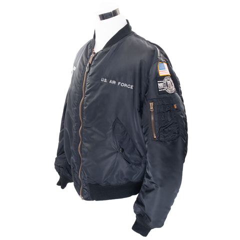 Vintage Usaf Ma-1 Ma1 Alpha Industries Flight Jacket Patched Size 2Xl

Patches: Florida, Texas, Georgia, USAF, F15, US Flag, PowMIA