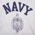 Vintage United States Navy US Naval Academy Hoodie Sweatshirt Size XL Made In USA