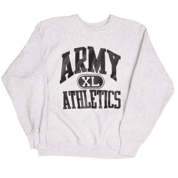 Vintage US Army Athletics Reverse Weave Sweatshirt 1990s Size XL Made In USA