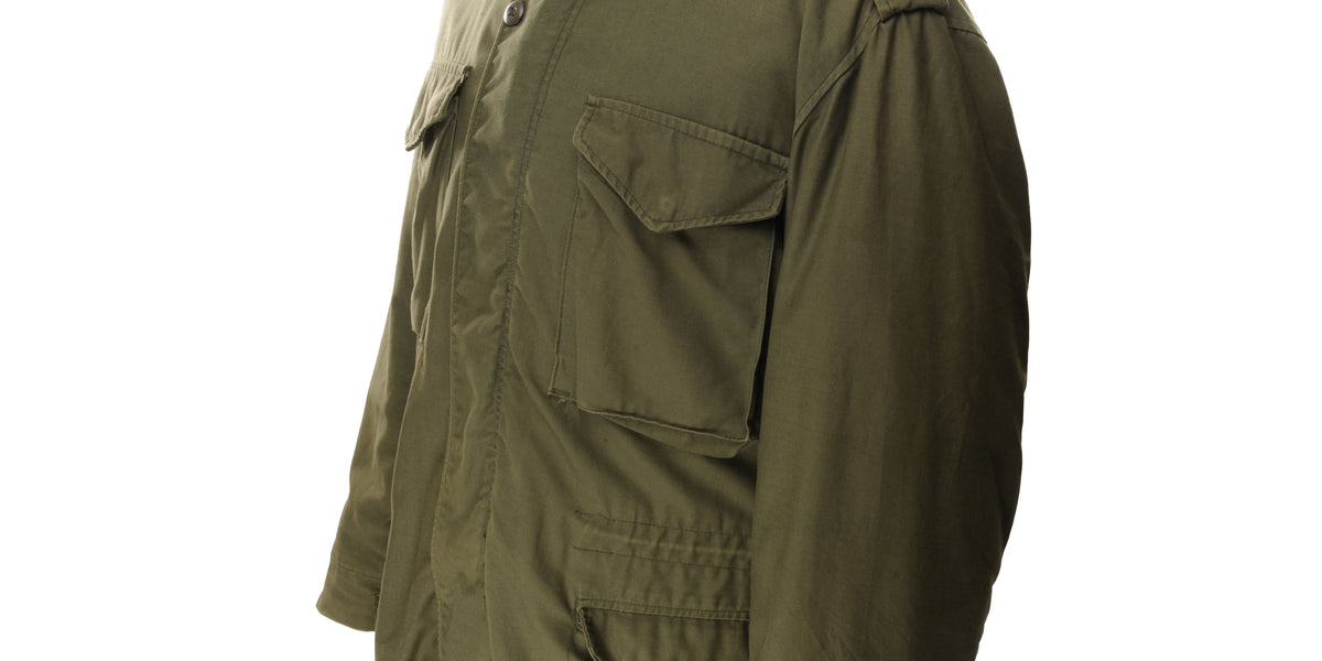 VINTAGE US ARMY M1965 M65 ALPHA IND FIELD JACKET 1980 SIZE
